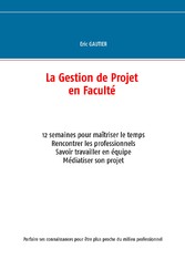 La gestion de projet en Faculté