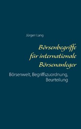 Börsenbegriffe für internationale Börsenanleger