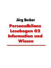 Personalbilanz Lesebogen 02 Information und Wissen