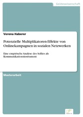 Potenzielle Multiplikatoren-Effekte von  Onlinekampagnen in sozialen Netzwerken