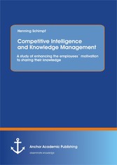 Competitive Intelligence and Knowledge Management: A study of enhancing the employees´ motivation to sharing their knowledge