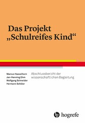 Das Projekt 'Schulreifes Kind'