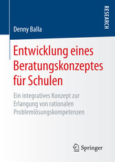 Entwicklung eines Beratungskonzeptes für Schulen