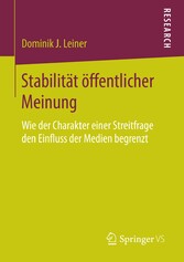 Stabilität öffentlicher Meinung