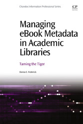 Managing eBook Metadata in Academic Libraries