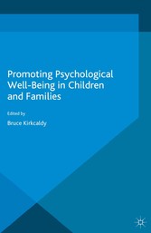 Promoting Psychological Wellbeing in Children and Families