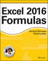 Excel 2016 Formulas,