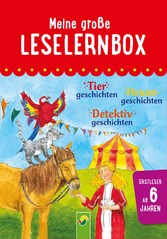 Meine große Leselernbox: Tiergeschichten, Hexengeschichten, Detektivgeschichten