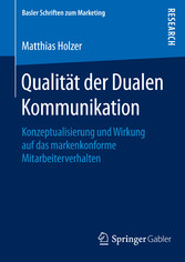 Qualität der Dualen Kommunikation