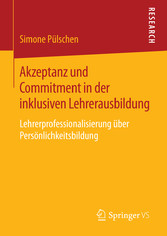 Akzeptanz und Commitment in der inklusiven Lehrerausbildung