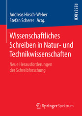 Wissenschaftliches Schreiben in Natur- und Technikwissenschaften