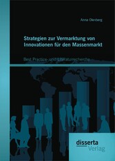 Strategien zur Vermarktung von Innovationen für den Massenmarkt: Best Practice- und Literaturrecherche