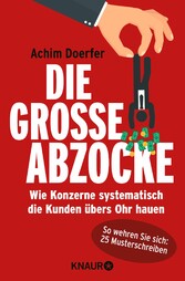 Die große Abzocke