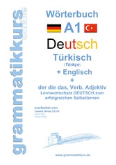 Wörterburch Deutsch - Türkisch  Englisch  A1