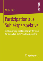 Partizipation aus Subjektperspektive