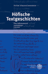 Höfische Textgeschichten