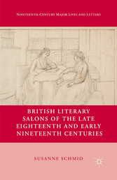 British Literary Salons of the Late Eighteenth and Early Nineteenth Centuries