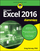 Excel 2016 For Dummies,