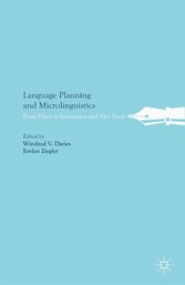 Language Planning and Microlinguistics