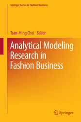 Analytical Modeling Research in Fashion Business