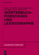 Wörterbuchforschung und Lexikographie