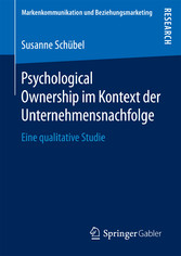 Psychological Ownership im Kontext der Unternehmensnachfolge