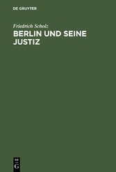 Berlin und seine Justiz