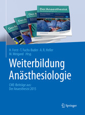 Weiterbildung Anästhesiologie