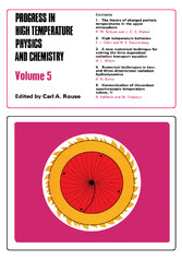 Progress in High Temperature Physics and Chemistry