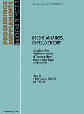 Recent Advances in Field Theory