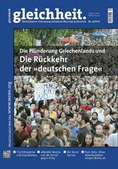 Die Plünderung Griechenlands und die Rückkehr der 'deutschen Frage'