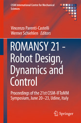 ROMANSY 21 - Robot Design, Dynamics and Control