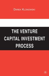 The Venture Capital Investment Process