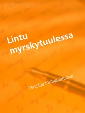 Lintu myrskytuulessa