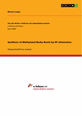 Synthesis of Methylated Bucky Bowls by HF elimination