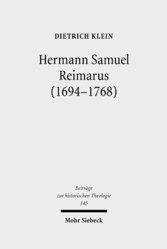 Hermann Samuel Reimarus (1694-1768)