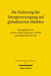 Die Sicherung der Energieversorgung auf globalisierten Märkten