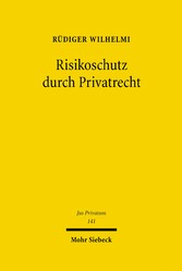 Risikoschutz durch Privatrecht