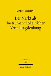 Der Markt als Instrument hoheitlicher Verteilungslenkung