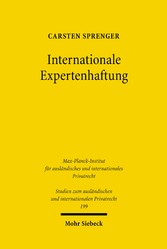 Internationale Expertenhaftung