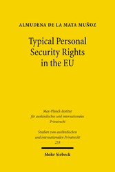 Typical Personal Security Rights in the EU