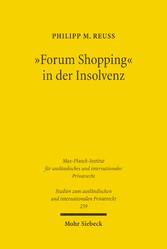 'Forum Shopping' in der Insolvenz