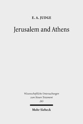 Jerusalem and Athens