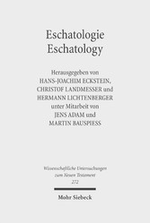 Eschatologie - Eschatology