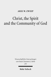 Christ, the Spirit and the Community of God