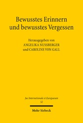 Bewusstes Erinnern und bewusstes Vergessen