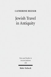 Jewish Travel in Antiquity