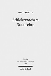 Schleiermachers Staatslehre