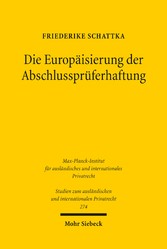 Die Europäisierung der Abschlussprüferhaftung