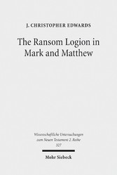 The Ransom Logion in Mark and Matthew